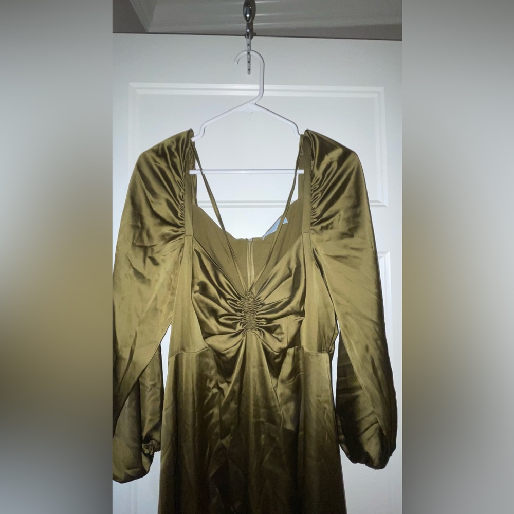 Antonio Melani olive green dress